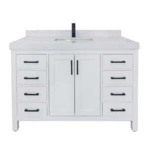 Bathroom Vanity Set -  FQ616 - 48 -WHI