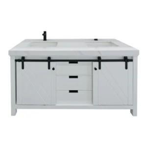 Bathroom Vanity Set -  VN286 - 60 - WHT